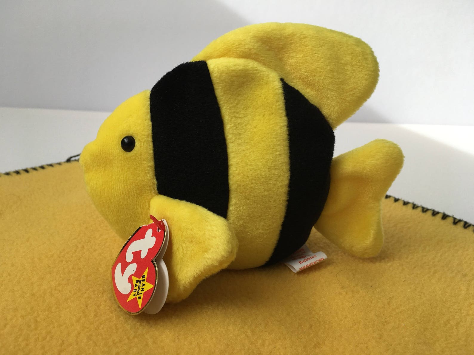 Bubbles the Fish Ty Beanie Baby Collection Etsy UK