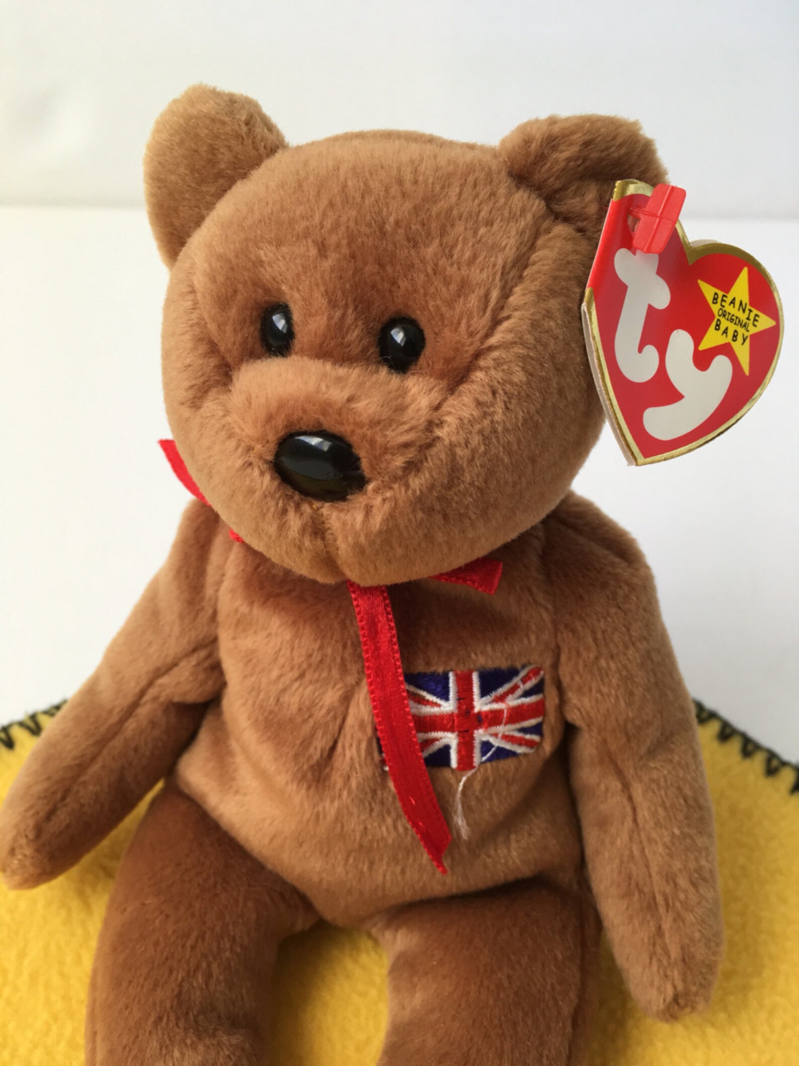 Britannia the Bear Ty Beanie Baby Collection Etsy