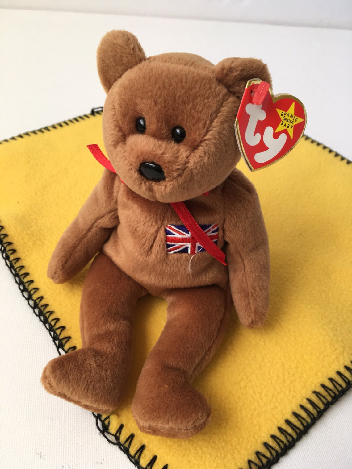 Britannia the Bear Ty Beanie Baby Collection | Etsy