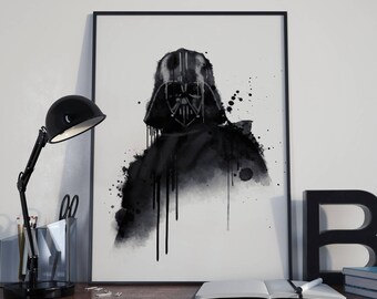 Darth Vader Art Etsy