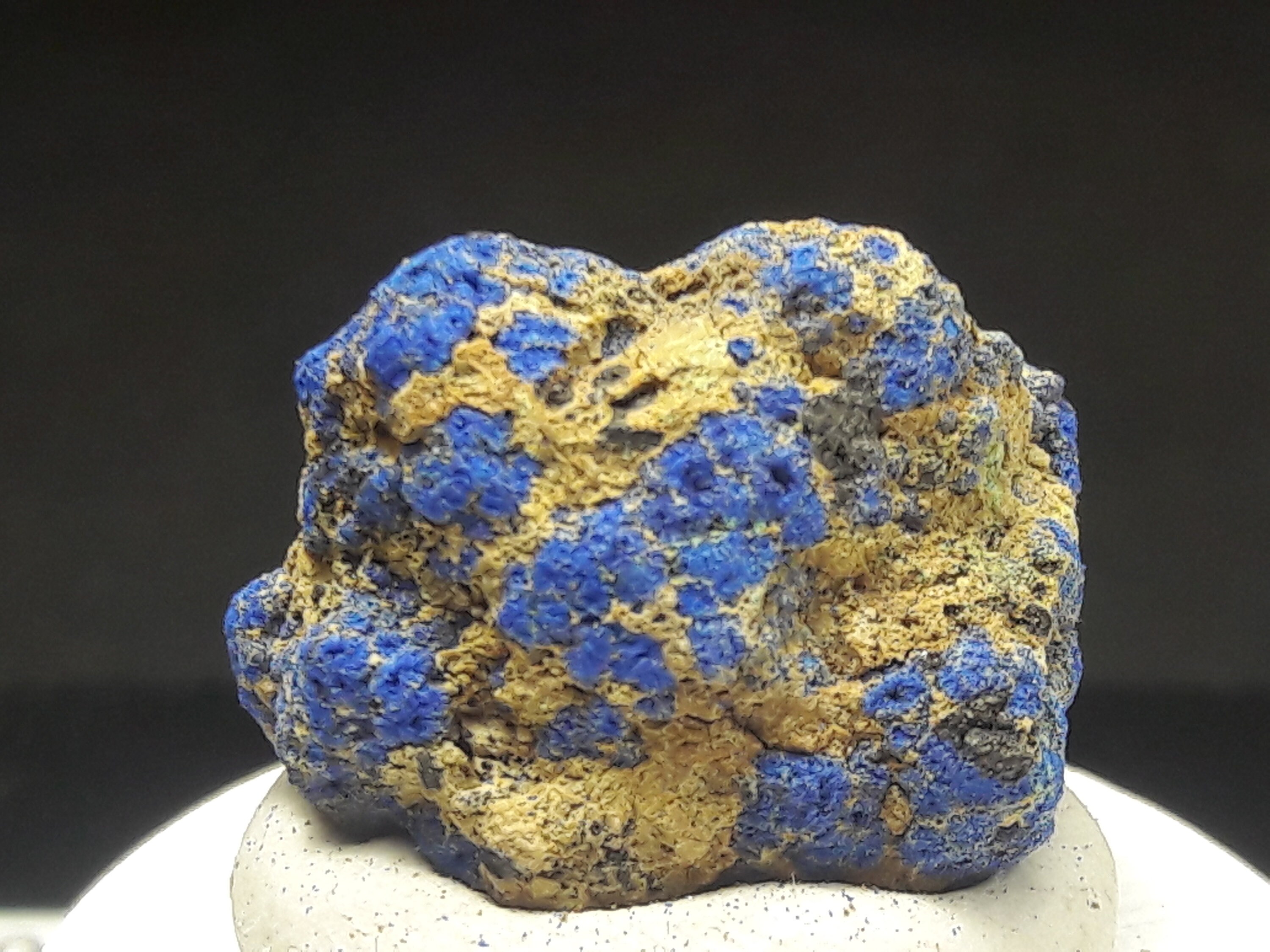 Arizona Mini Azurite Specimen Display For Teaching Home Decor