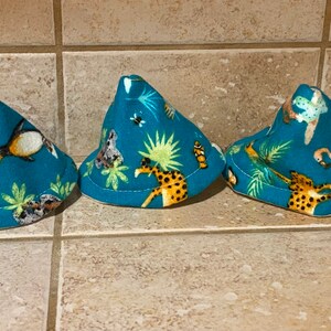 Pee Pee TeePee Covers for Baby Boys Zoo animals Set of 6
