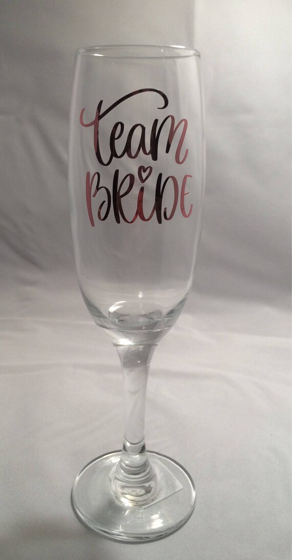 Diy SILVER GLITTER VINYL Bride /& Groom Wine Glass Decal Stickers Wedding x10
