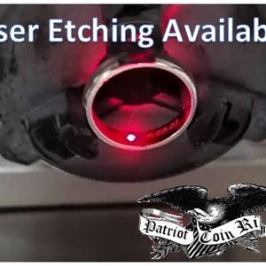 LASER ENGRAVING SERVICES Available (Your Ring or Ours - Same Discount Price), Wedding Bands, Engagement Rings, Promise Rings, Dates...