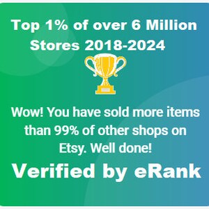 a sign that says, top 1 % of over 6 million stores 2012 - 2014