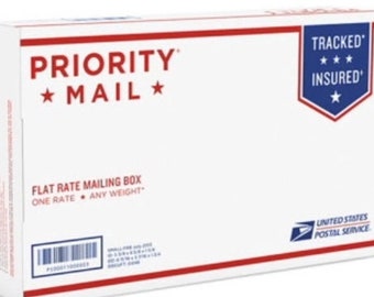 USPS PRIORITY Service Upgrade (Continental USA only) Typically 3 Business Days Delivery Time within the United States (2nd Fastest Service)