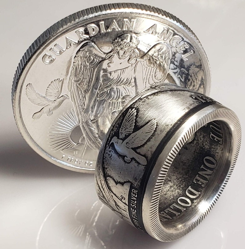 Niue 2017 Guardian Angel One Dollar .999 Silver Coin Coin ...