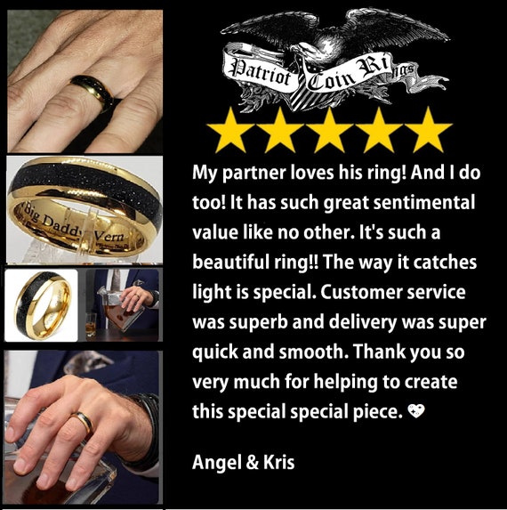 Mens wedding hot sale band too big