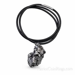 XLG 30-60gm Authentic Campo Del Cielo (Genuine Outer Space Pendant), Extra Large Meteorite, 14"-36" STUNNING METEORITE Necklace.