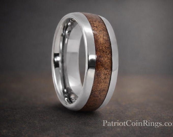 8mm Handcrafted Ring with Authentic Wood from Walt Disney’s Original 1923 Workshop (Verified Provenance via Phil Sears) Includes COA & More!