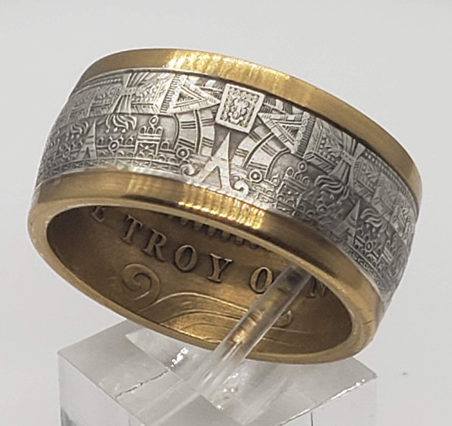 kussen Weerkaatsing Crack pot 1oz 13mm Aztec Mayan Calendar 9999 Solid Silver Coin Ring - Etsy Denmark kussen Weerkaatsing Crack pot 1oz 13mm Aztec Mayan Calendar 9999 Solid Silver Coin Ring - Etsy Denmark