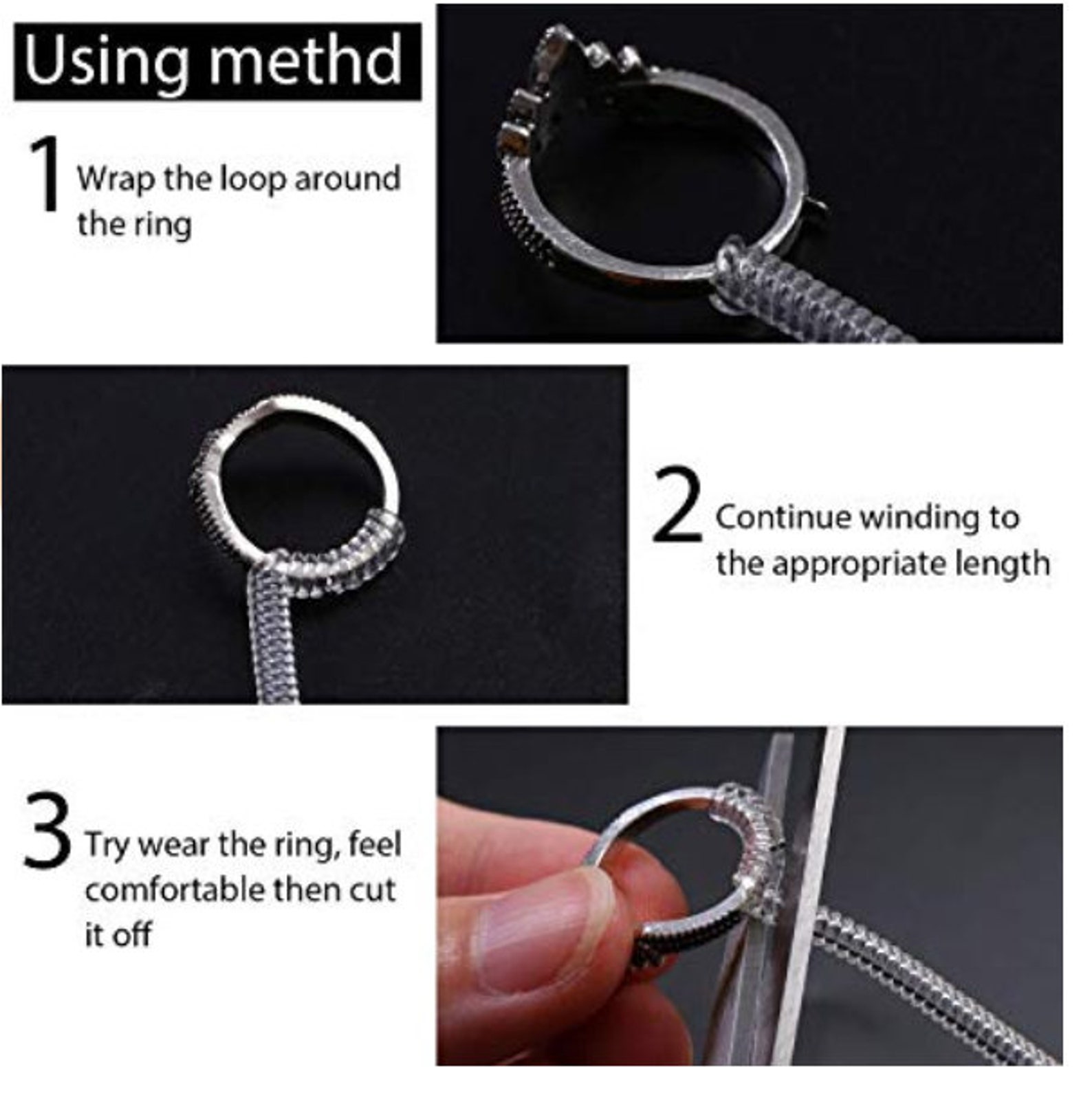 RING RESIZER and Guard resize loose bands & helps protect Etsy