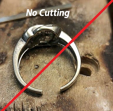 RING RESIZING Gold Platinum Silver and most precious metals