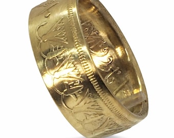 1937 EGYPT .833 SILVER 10 PIASTRES High Grade King Farouk ( Coin Ring Conversion) Size 4-22 also available in Gold and other Precious Metals
