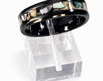 PET / HUMAN CREMAINS Custom Designed Ring (Many Sizes & Styles Available) Sizes 3-18 (funeral, cremation, urn ring, memory rings)