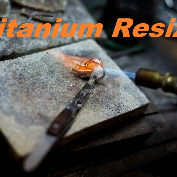 Titanium Ring Resizing