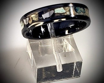 PET / HUMAN CREMAINS Custom Designed Ring (Many Sizes & Styles Available) Sizes 3-18 (funeral, cremation, urn ring, memory rings)