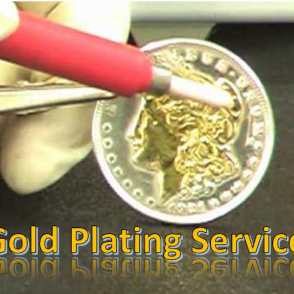 VERMEIL GOLD PLATING Services (All Precious Metals Available ie. Silver, Rhodium, Platinum, Rose Gold, 14k, 18k, 24k Gold, Black Ruthenium)