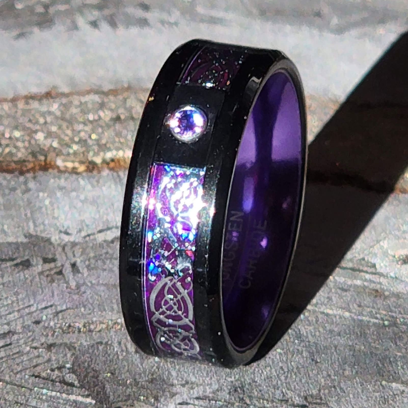 Purple dragon ring deals