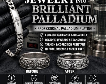 PALLADIUM PLATING - Professional Jewelry Plating Services