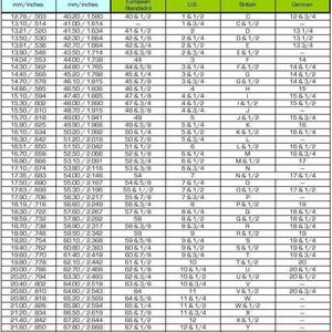 a table that shows the number of items sold for each item