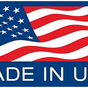 a made in usa sign with an american flag