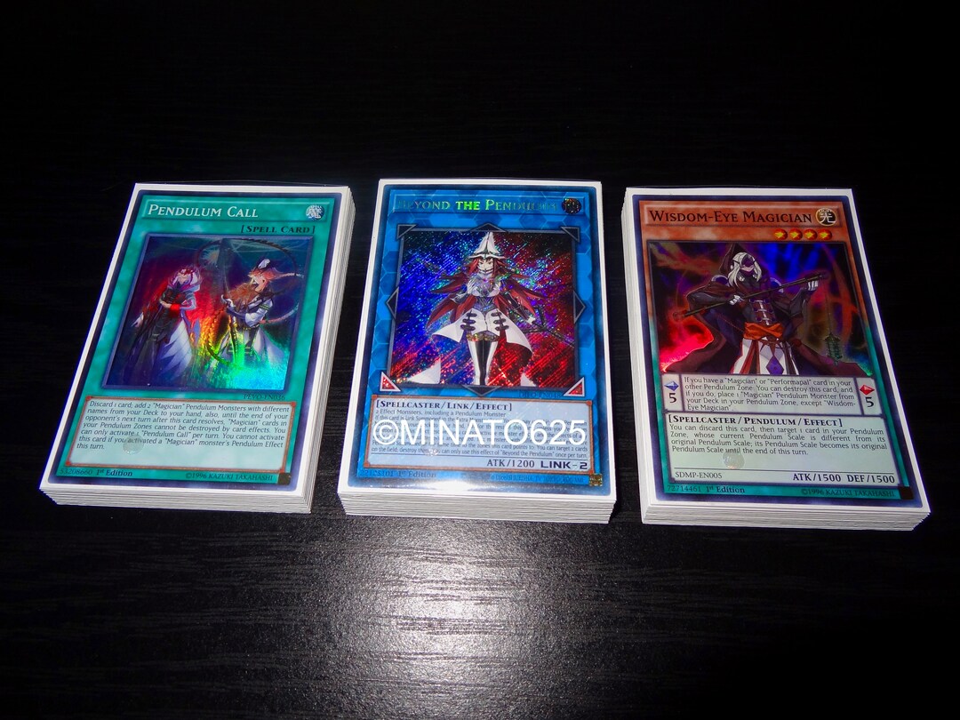 Yugioh Custom Designed Pendulum Dracoslayer Deck - Etsy Australia