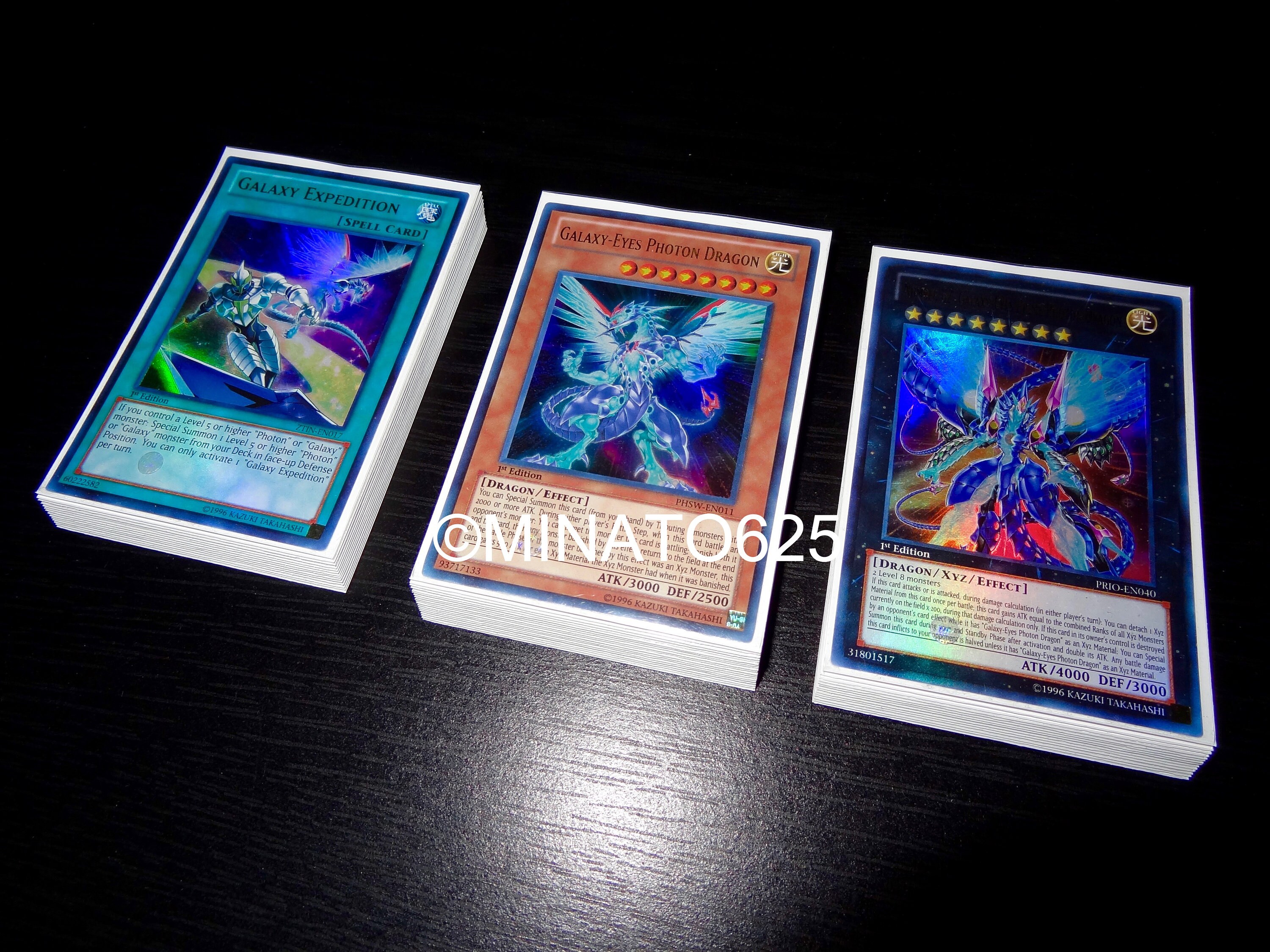 Yugioh Custom Designed Galaxy Photon Deck - Etsy