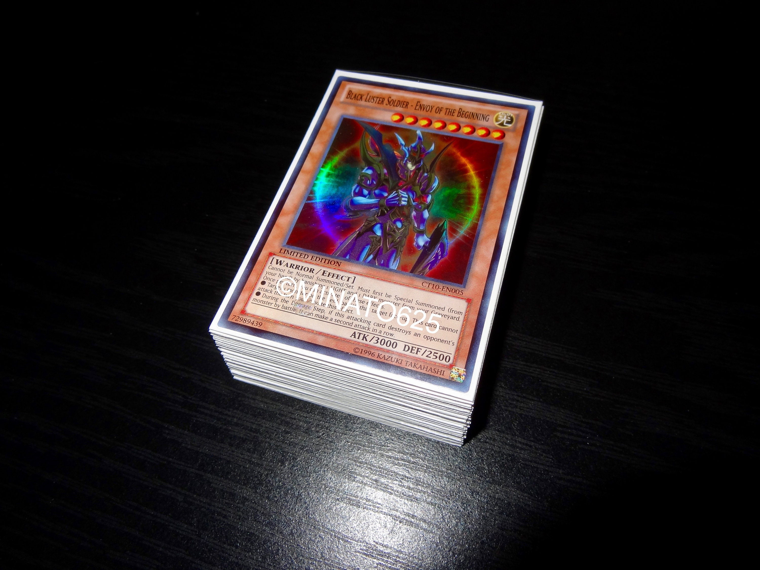 Black Luster Soldier - Envoy of the Beginning Yugioh Special & Deluxe  Editions, Yu-Gi-Oh!