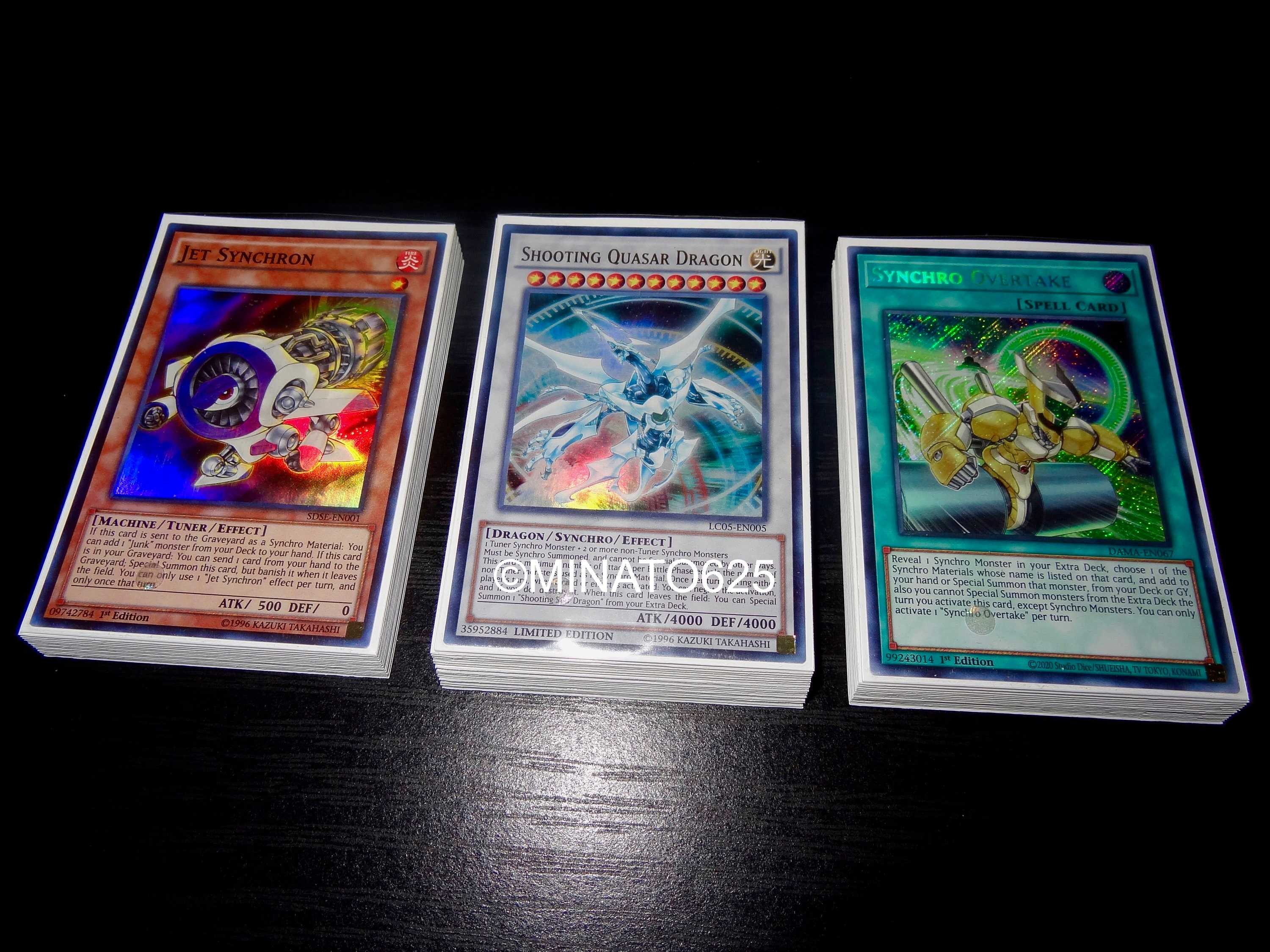 Yugioh 5ds Custom Designed Yusei Fudo Synchron Deck - Etsy Sweden
