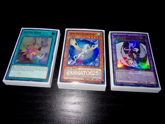 Yugioh Custom Designed Crystal Beast Deck Etsy Yugioh Custom Designed Crystal Beast Deck Etsy