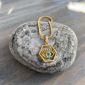 Evil Eye Charm Necklace