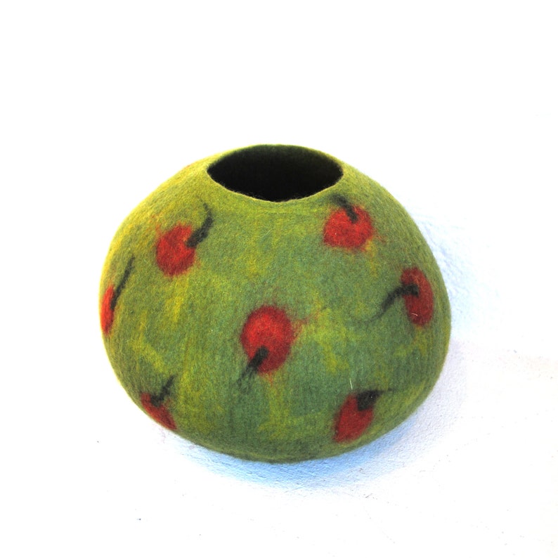 Felted vessels OOAK OOAK3