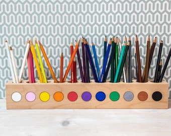 Montessori pencil holder