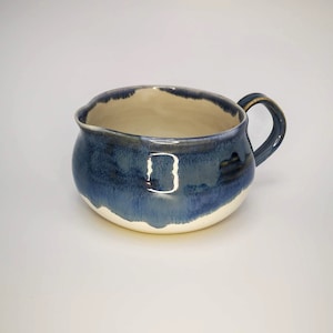 Ceramic jug, Cream jug, milk jug, blue and white jug