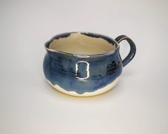 Ceramic jug, Cream jug, milk jug, blue and white jug