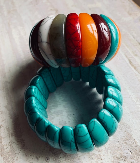 BIG BEAD Bracelet/chunky Costume 