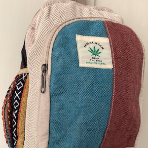 RUCKSACK,BACKPACK, Himalayan Hemp & Cotton Rucksack/Backback/BAG