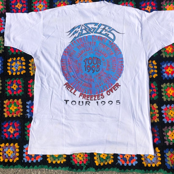 Vintage 1995 Eagles Tour  T-shirt (Xl) - image 2