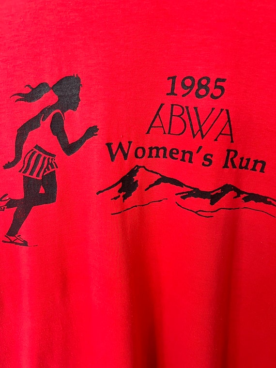 1984 Womens Run T-shirt (L) - image 2