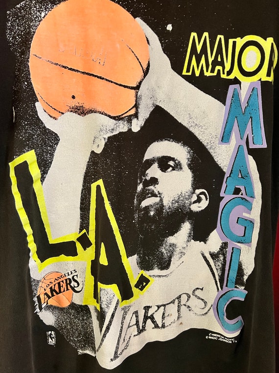 Vintage Magic Johnson T-shirt (L) - image 3