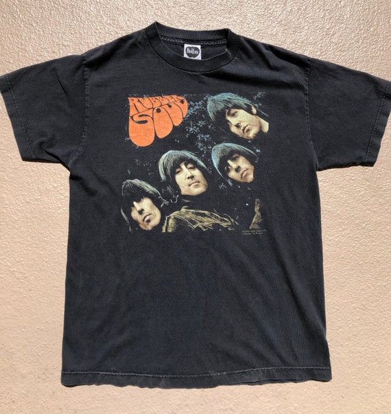 Vintage Beatles Rubber Love T-shirt (Med)