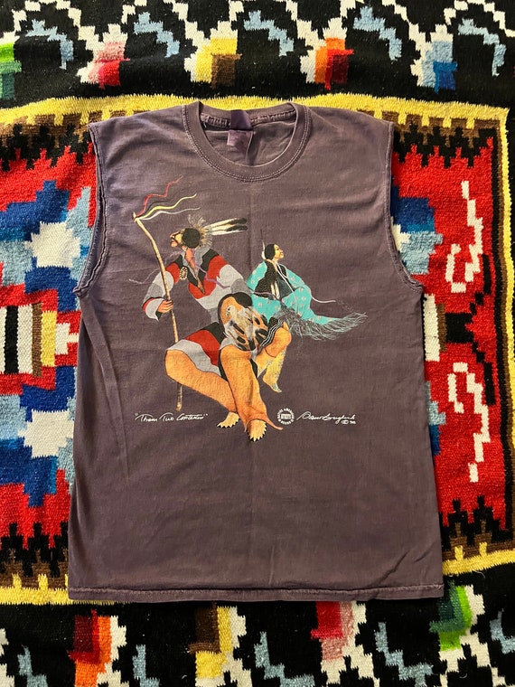 Vintage 1998 Native American T-shirt (M)