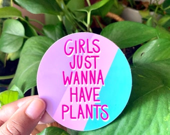 Hydroflask Stickers - Aesthetic Stickers - Sassy Stickers - VSCO Stickers - Matte Vinyl Sticker - Kawaii Stickers - Plant Lady Stickers