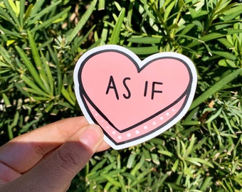 Hydroflask Stickers - Aesthetic Stickers - Sassy Stickers - VSCO Stickers - Matte Vinyl Sticker - Kawaii Stickers - Clueless Sticker