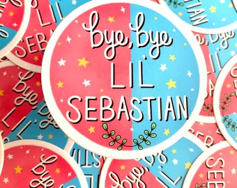 Lil Sebastian Sticker - Parks and Rec sticker - Leslie Knope Sticker - Hydroflask Stickers - VSCO stickers