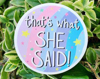 Hydroflask Stickers - The Office sticker- Handlettered Stickers - Sassy Stickers - VSCO Stickers - Kawaii Stickers -