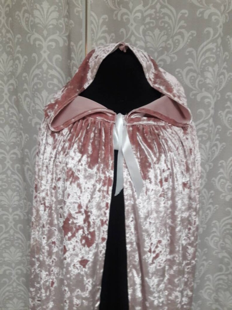Pink Hooded Cloak