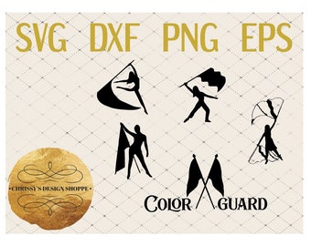 Color Guard Svg Etsy