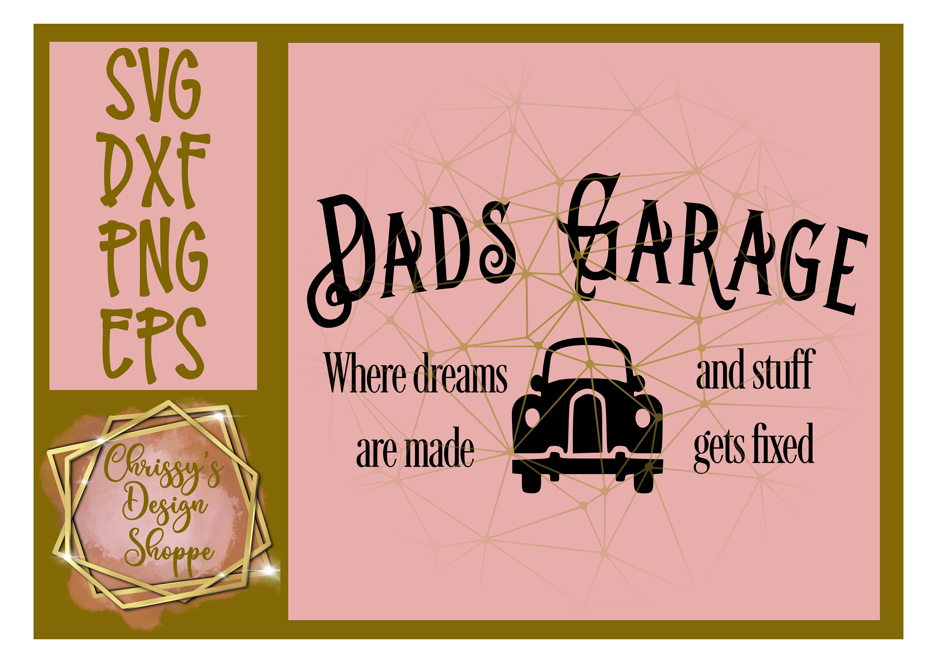 Download Dads Garage Svg Etsy